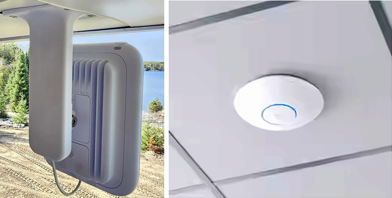 Networking and Wifi connections to other buildings